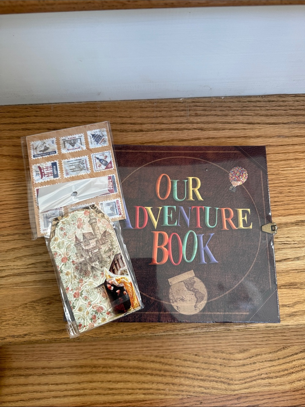 Our Adventure Book Travel Scrapbook Album - Multicolor Cover